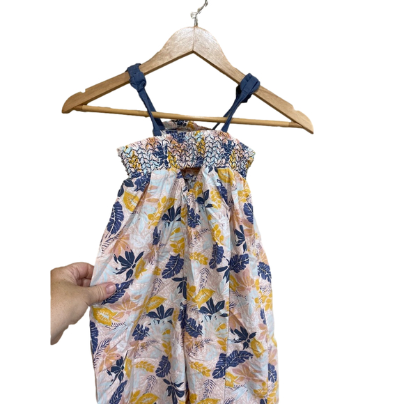 Tommy Bahama 🌴 Little Girl Hawaiian Print 🌴Wide Leg Jump Suit 🌴Romper Size6 - Picture 4 of 5